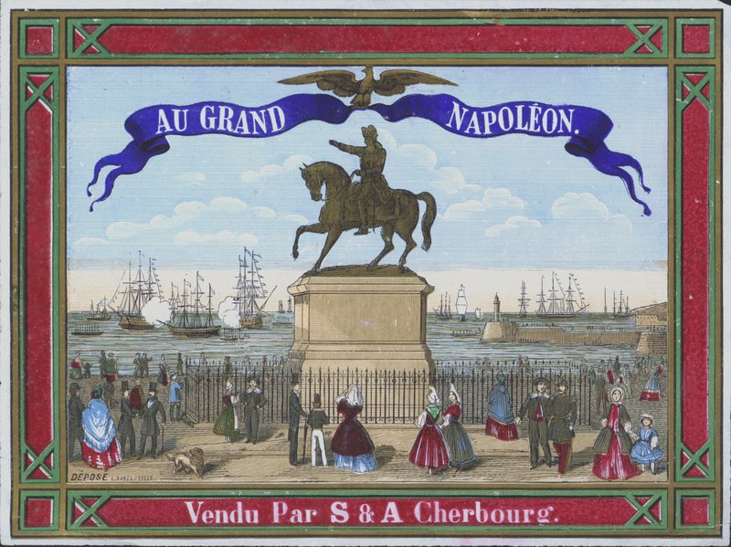 Publicité pour Au Grand Napoléon - French School