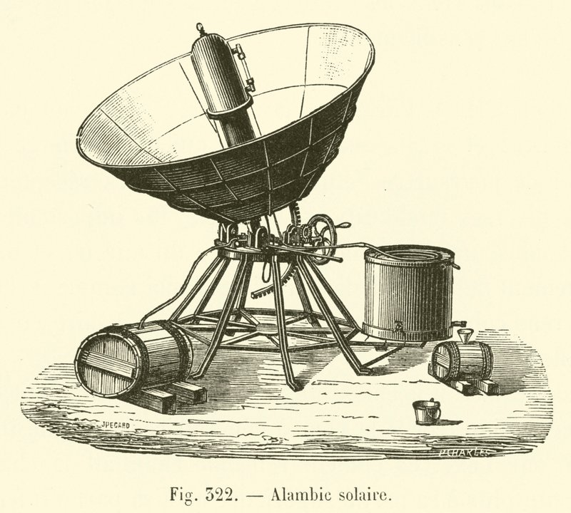 Alambic solaire - French School