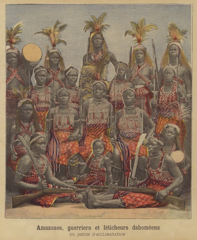 Amazones, guerriers et sorciers du Dahomey - French School