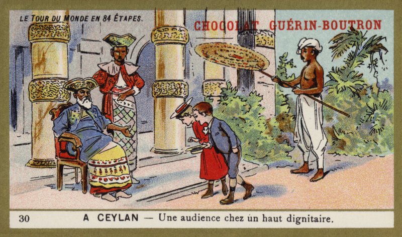 Audience avec un haut dignitaire, Ceylan - French School