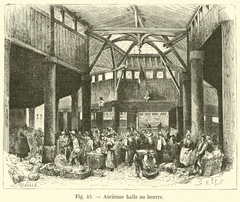 Ancienne halle au beurre - French School