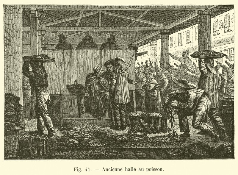 Ancienne halle au poisson - French School