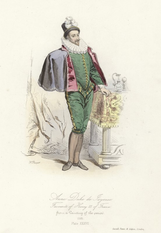 Anne, duc de Joyeuse, favori de Henri III de France - French School