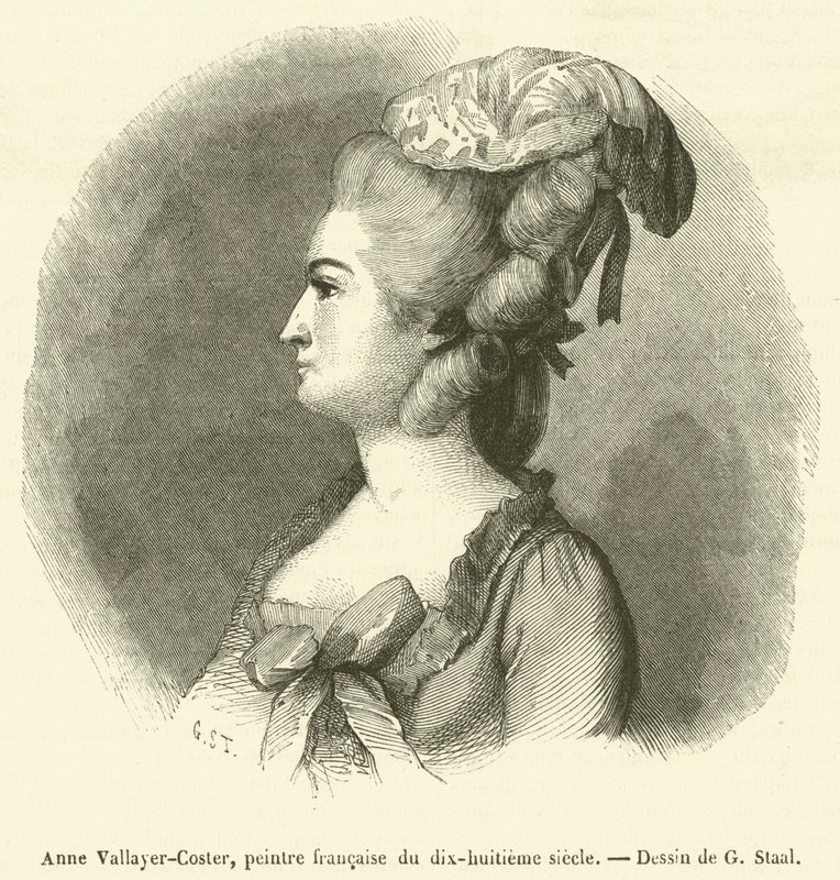 Anne Vallayer-Coster, peintre française du dix-huitième siècle - French School