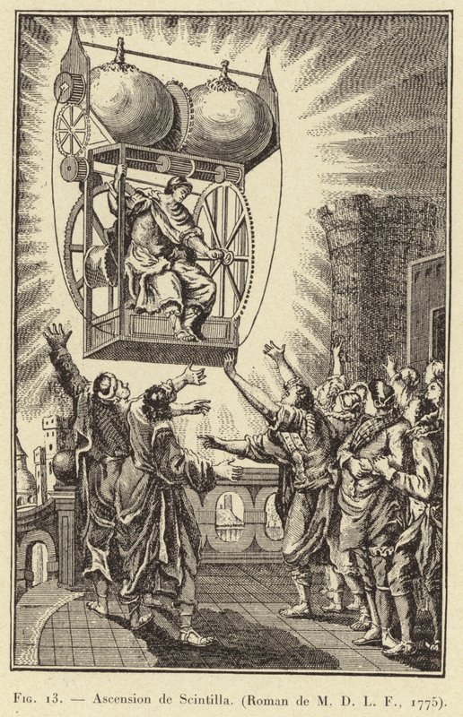 Ascension de Scintilla - French School