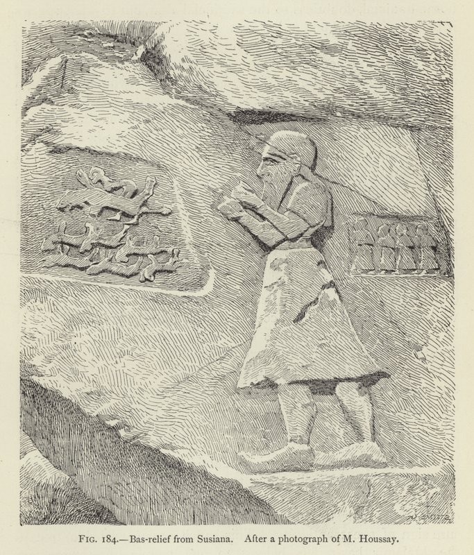 Bas-relief de Susiane - French School