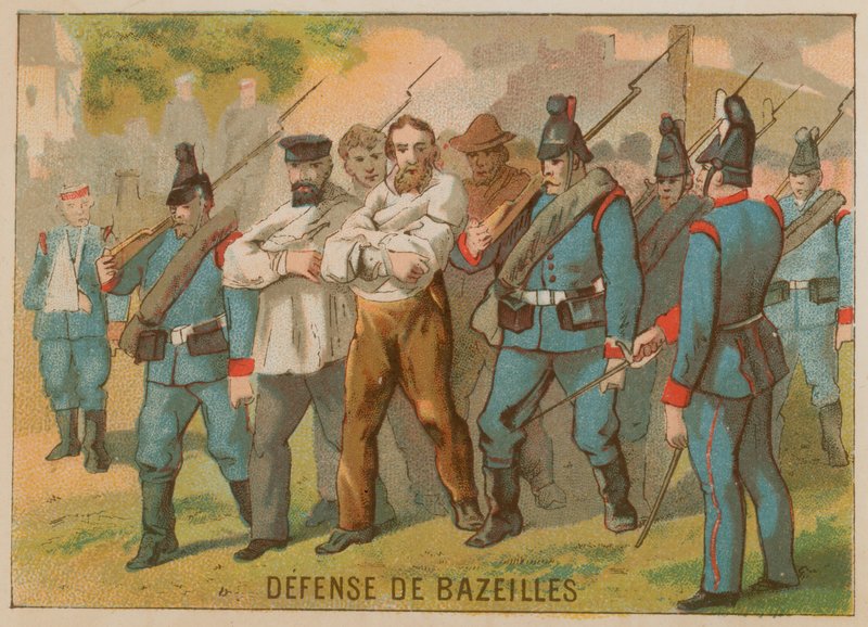 Bataille de Bazeilles - French School