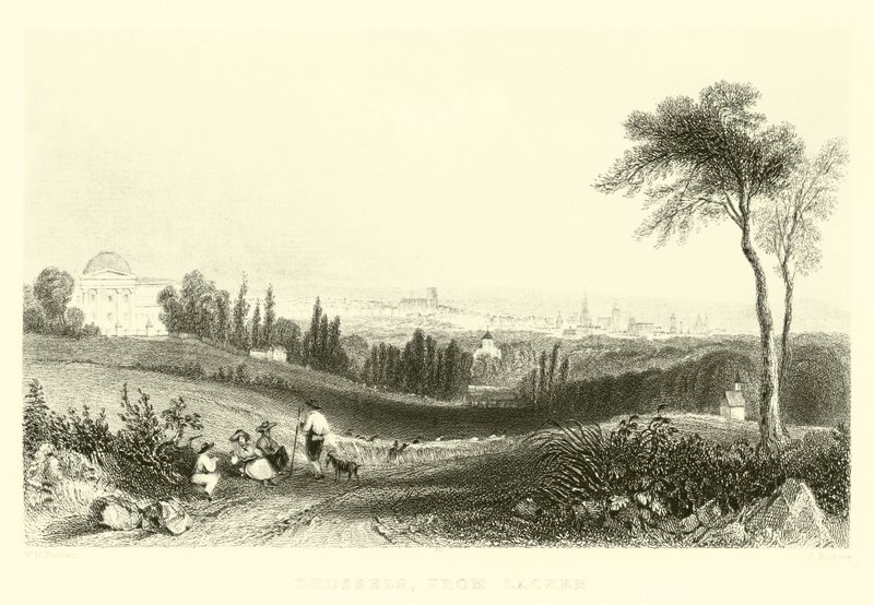 Bruxelles, depuis Lacken - French School