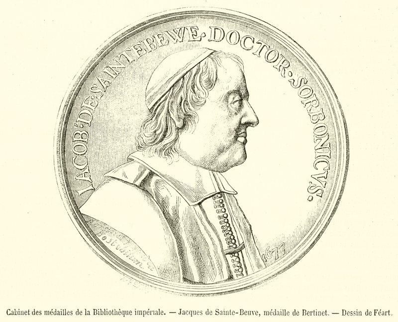 Cabinet des médailles de la Bibliothèque impériale, Jacques de Sainte-Beuve, médaille de Bertinet - French School