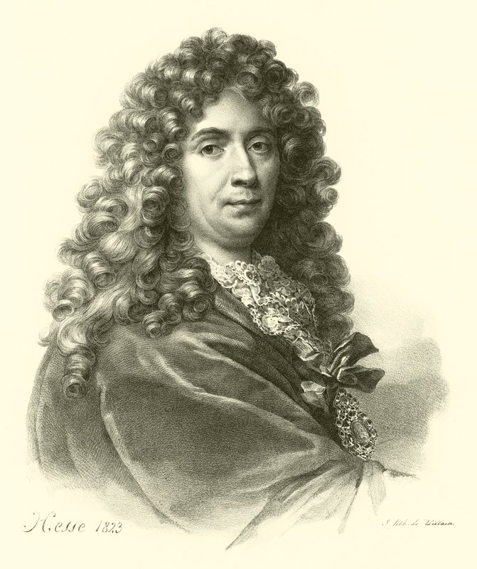 Portrait de Charles Le Brun - French School