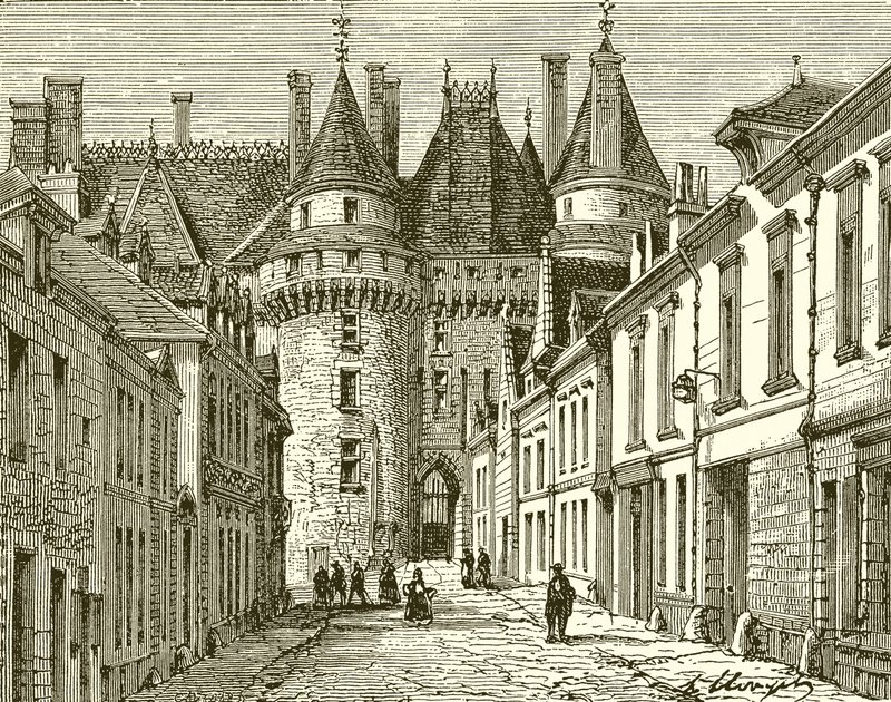 Château de Langeais - French School