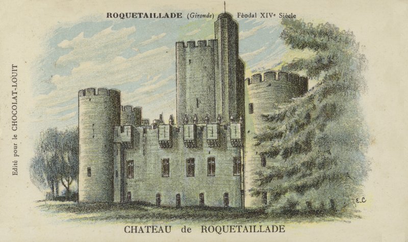 Château de Roquetaillade, Roquetaillade, Gironde - French School
