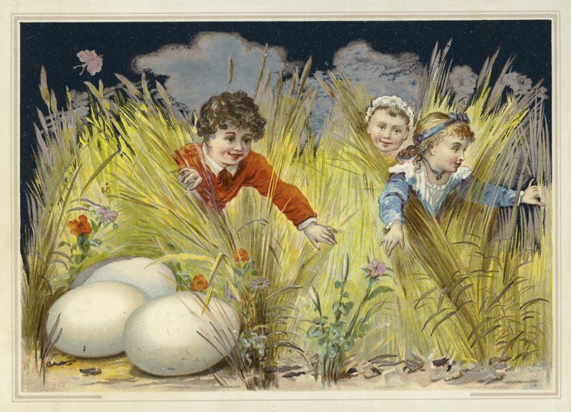 Enfants cherchant d
