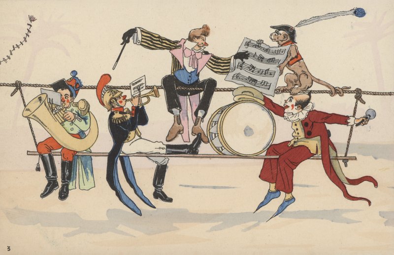 Scène de cirque, d
