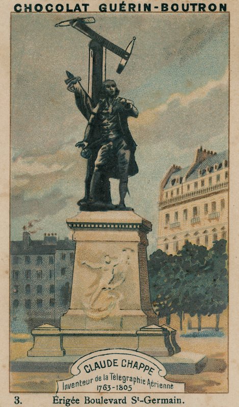 Claude Chappe, Inventeur de la Télégraphie Aérienne, 1763-1805 - French School