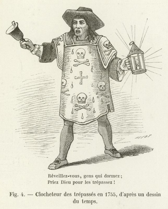 Clocheteur des trépassés en 1755, d