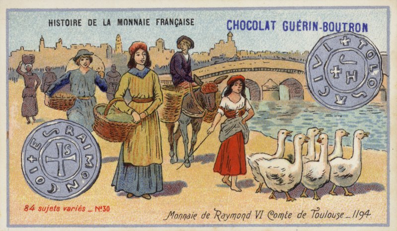 Pièces de Raymond VI, comte de Toulouse - French School