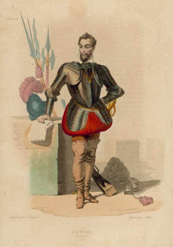 Louis I de Condé - French School