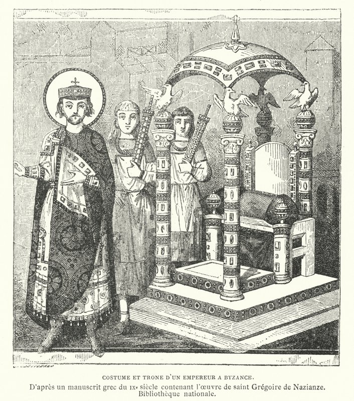 Costume et trône d