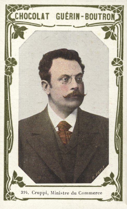 Cruppi, Ministre du Commerce - French School
