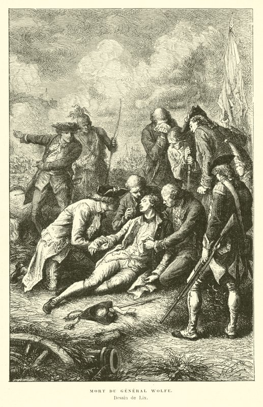 Mort du général Wolfe, 1759 - French School