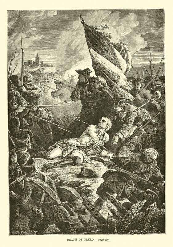 Mort de Plelo - French School