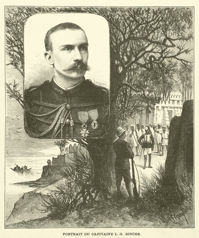 Du Niger au golfe de Guinée (gravure) - French School