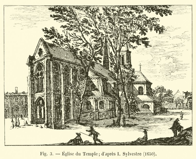 Église du Temple, 1650 - French School