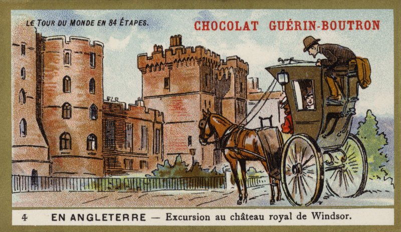 Excursion au château royal de Windsor, Angleterre - French School