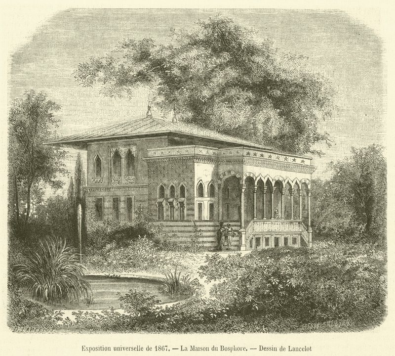 Exposition universelle de 1867, La Maison du Bosphore - French School