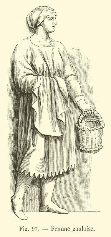 Femme gauloise - French School