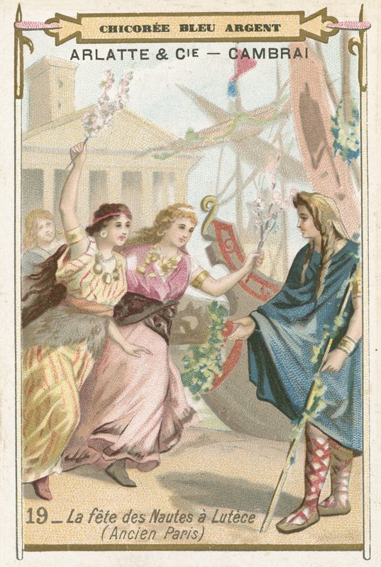 Fête des bateliers de Lutèce, Gaule - French School