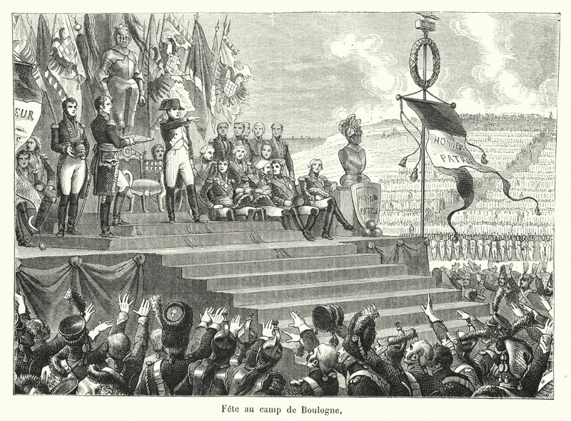 Fête au camp de Boulogne - French School