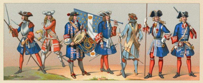 Costume France XVII-XVIIIe siècle - French School