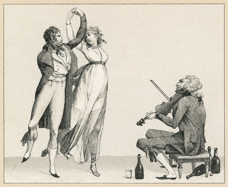 Costume de France XVIIIe siècle - French School