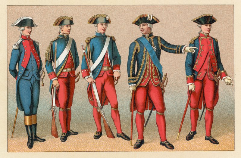 Costume français du XVIIIe siècle - French School