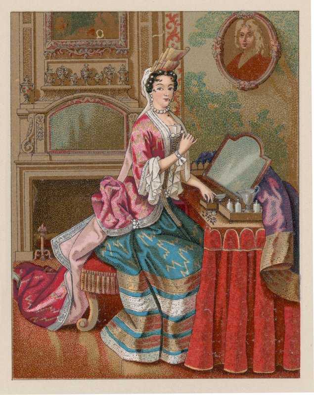 Costume du XVIIe siècle en France - French School