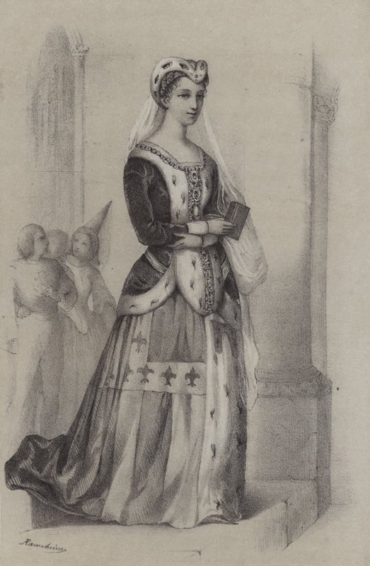 Françoise De Bretagne, Duchesse De Bretagne - French School