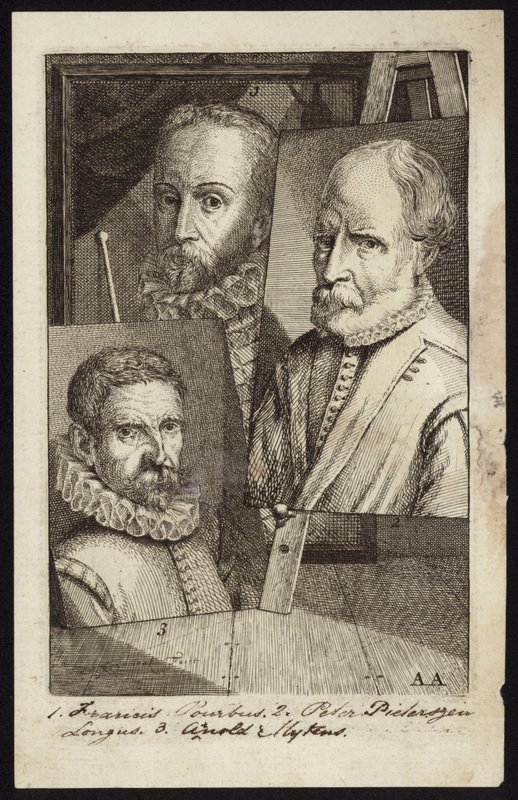 Frans Pourbus, Pieter Pieterszen et Arnold Mytens - French School