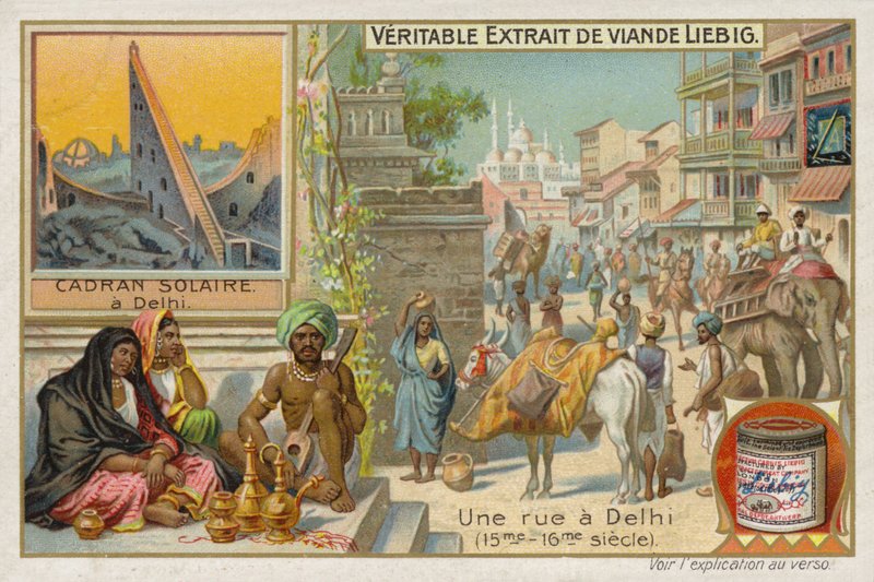 Extrait de viande français (Bouillon), Inde - French School