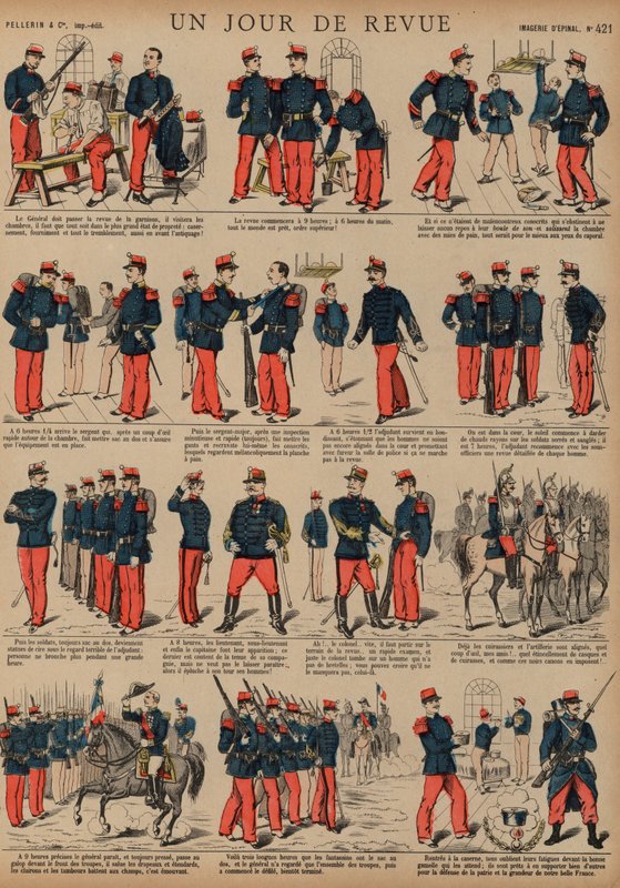 Soldats français le jour d
