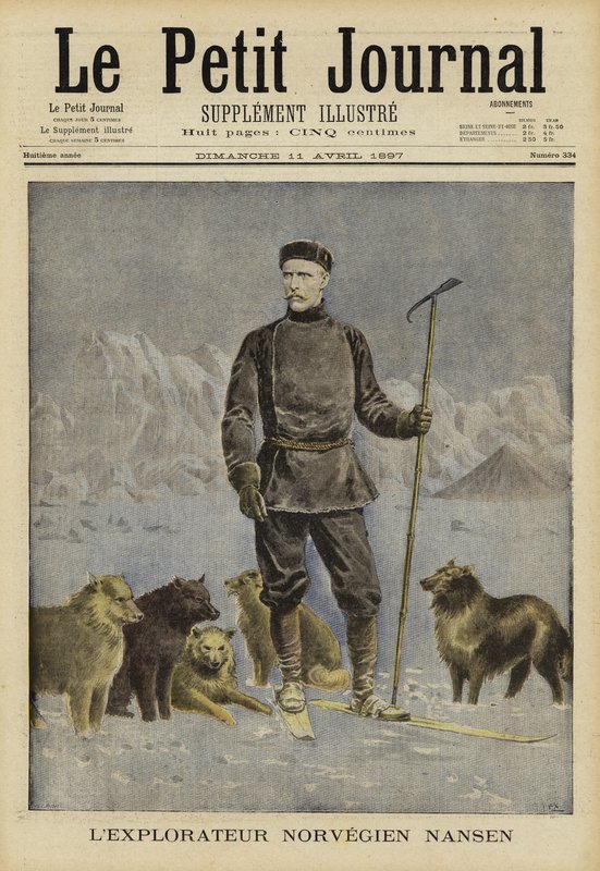 Fridtjof Nansen, explorateur norvégien - French School