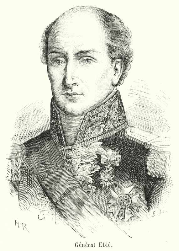Général Eblé (gravure) - French School