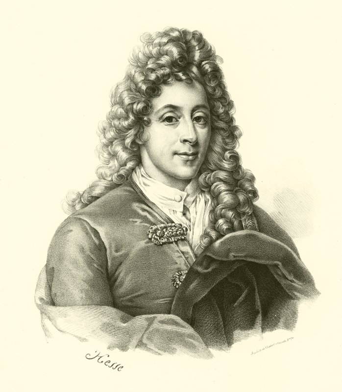 Portrait de Godfried Schalcken - French School