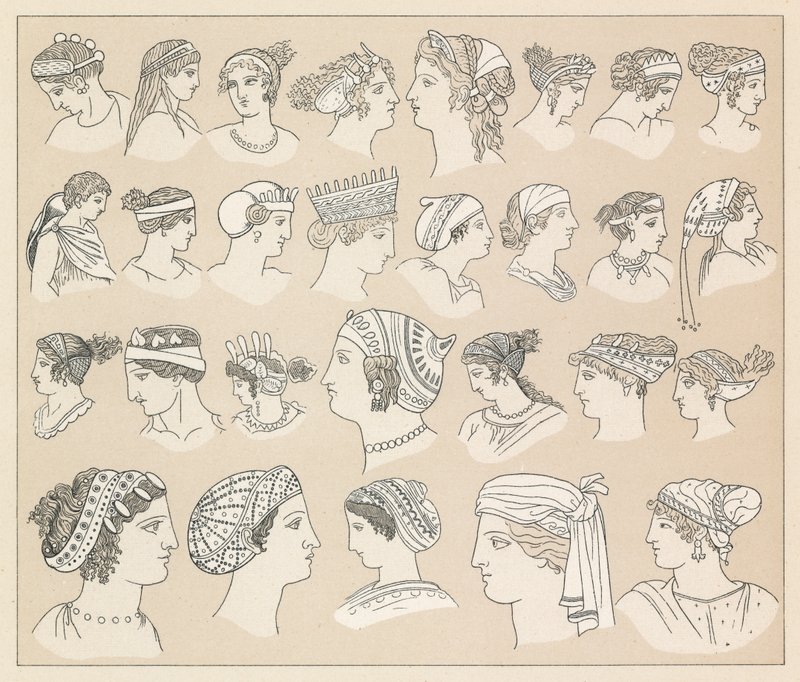 Costume grec - French School