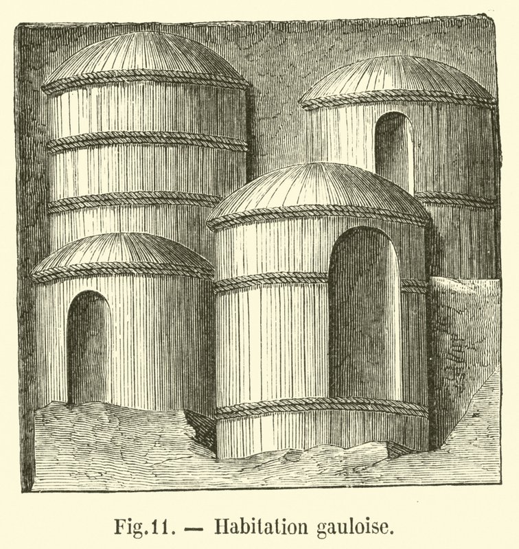 Habitation gauloise - French School