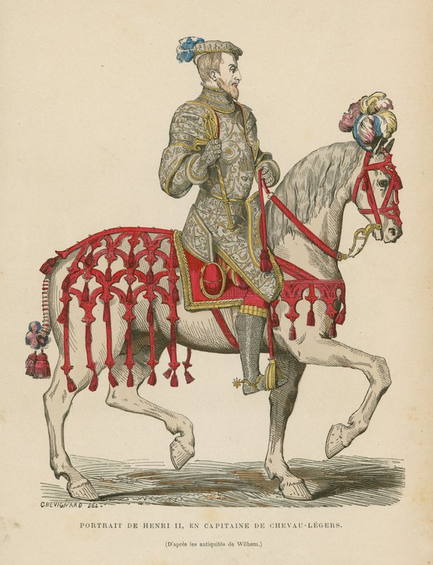 Henri II de France - French School