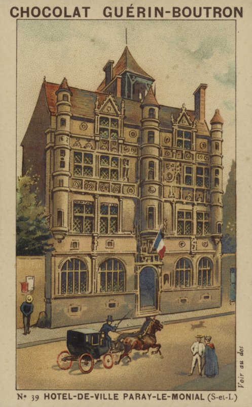 Hôtel-de-Ville Paray-le-Monial, Saône-et-Loire - French School