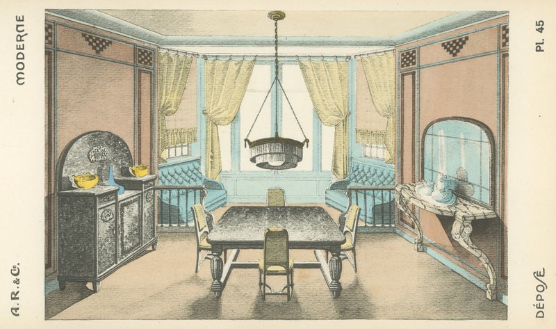 Illustration du catalogue de produits de design d