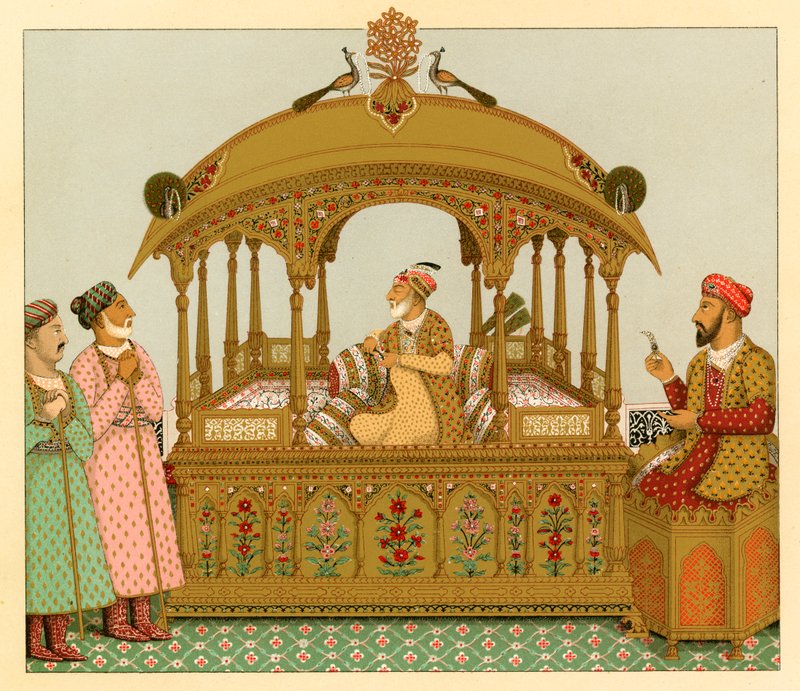 Costume indien - French School